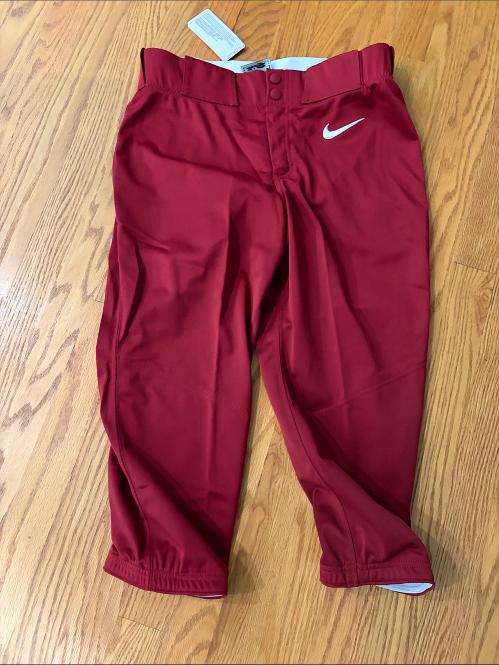 Nike ladies crimson Baseball Pants